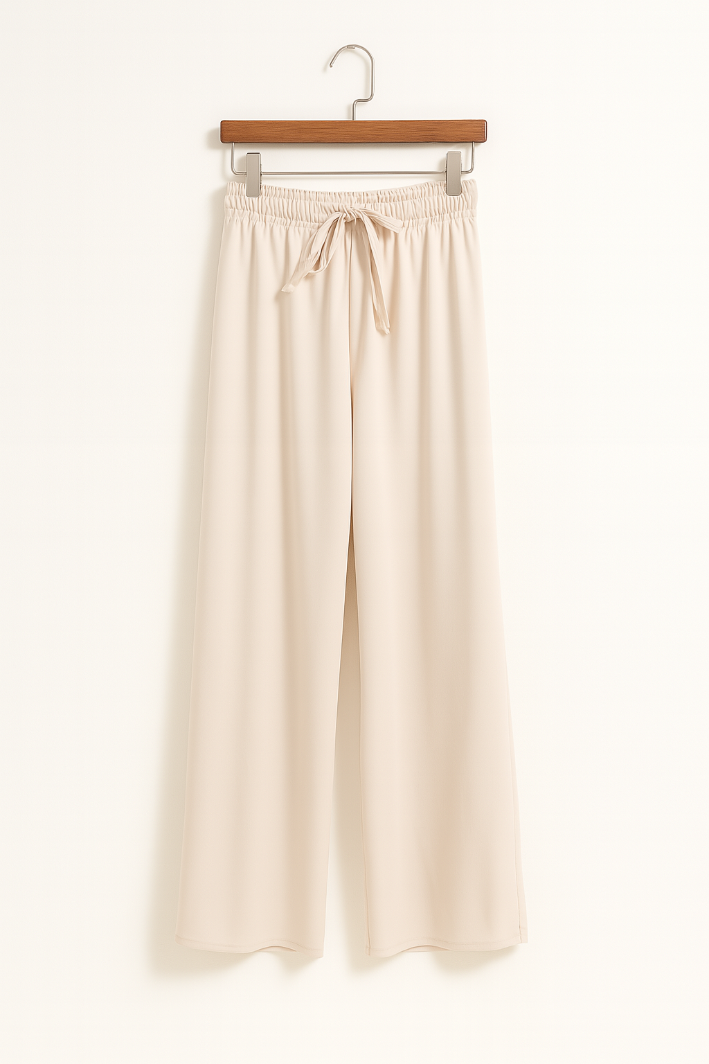 Noor | Elegante pantalón acampanado para mujer con cinturilla cómoda y perneras fluidas