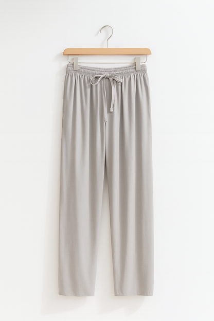 Noor | Elegante pantalón acampanado para mujer con cinturilla cómoda y perneras fluidas