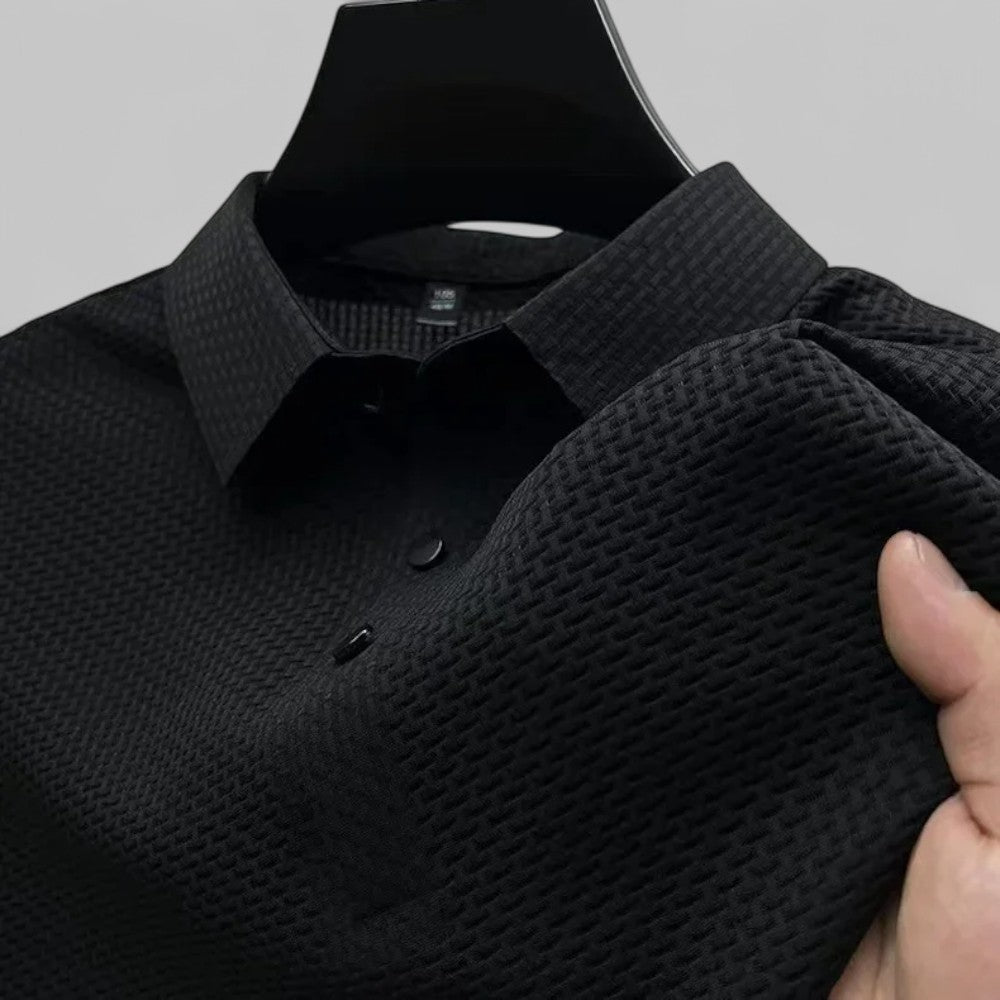 Luca | Elegant poloshirt met korte mouwen