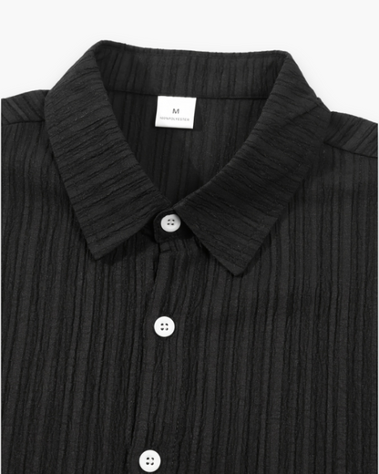 Conjunto de ropa para hombre estilo Sundown – Camisa de verano y pantalones cortos cómodos