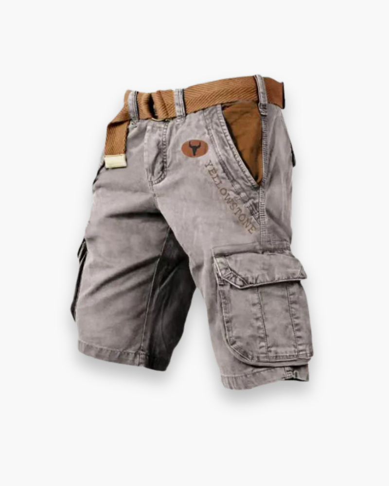 ElfTrek Pantaloncini Cargo da Uomo – Multi-Tasca, Leggeri e Durevoli
