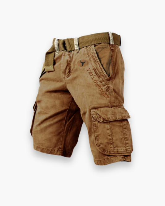 ElfTrek Pantaloncini Cargo da Uomo – Multi-Tasca, Leggeri e Durevoli