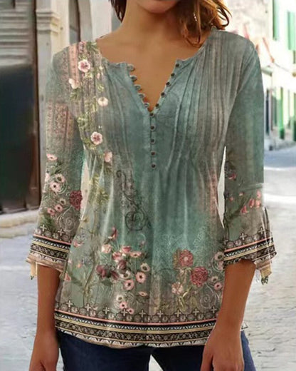 Lunaria Top de verano para mujer – Mezcla de algodón, entallado y transpirable