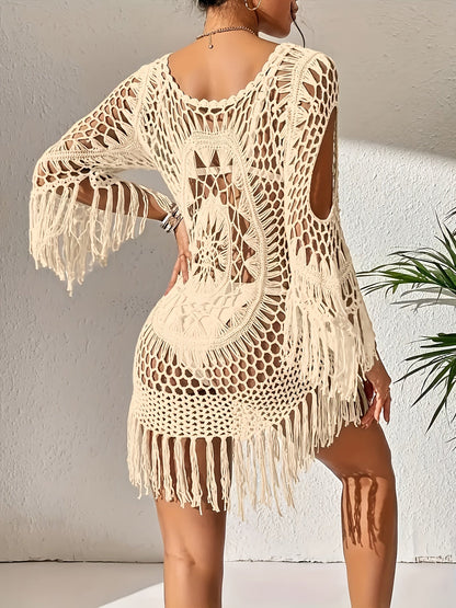 Sunlera Vestido Midi de Playa para Dama – Bolsillos Laterales Transpirables Botones – Vestido Midi