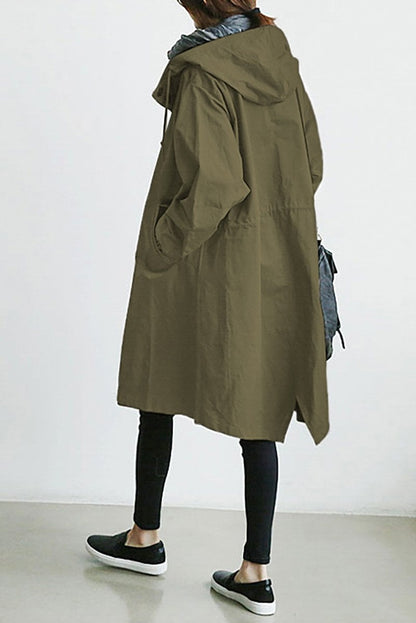 Maria | Elegante waterdichte trenchcoat met capuchon