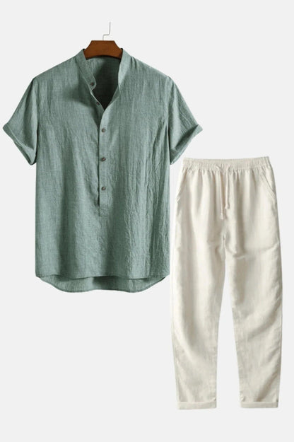 Marius Heren Outfit Estivo | Lino Premium, Casual ed Elegante