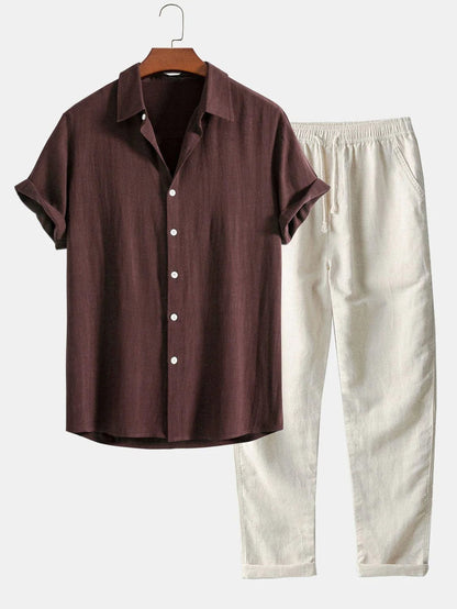 Marius Heren Outfit Estivo | Lino Premium, Casual ed Elegante