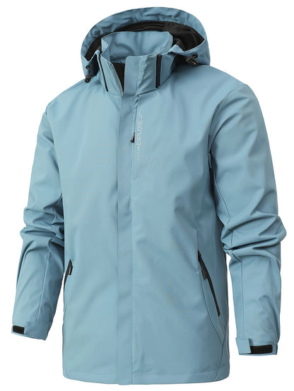 Maxren cortavientos para hombre | transpirable e impermeable, casual y deportivo