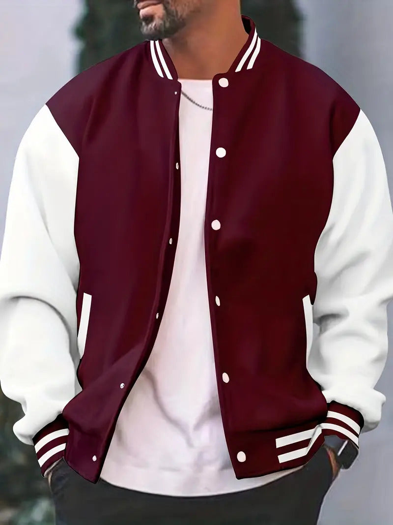 Chaqueta universitaria Milan Heren | Wolmix, casual y deportiva
