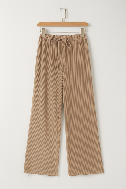 Mira | Pantalón plisado ligero para mujer con cinturilla cómoda