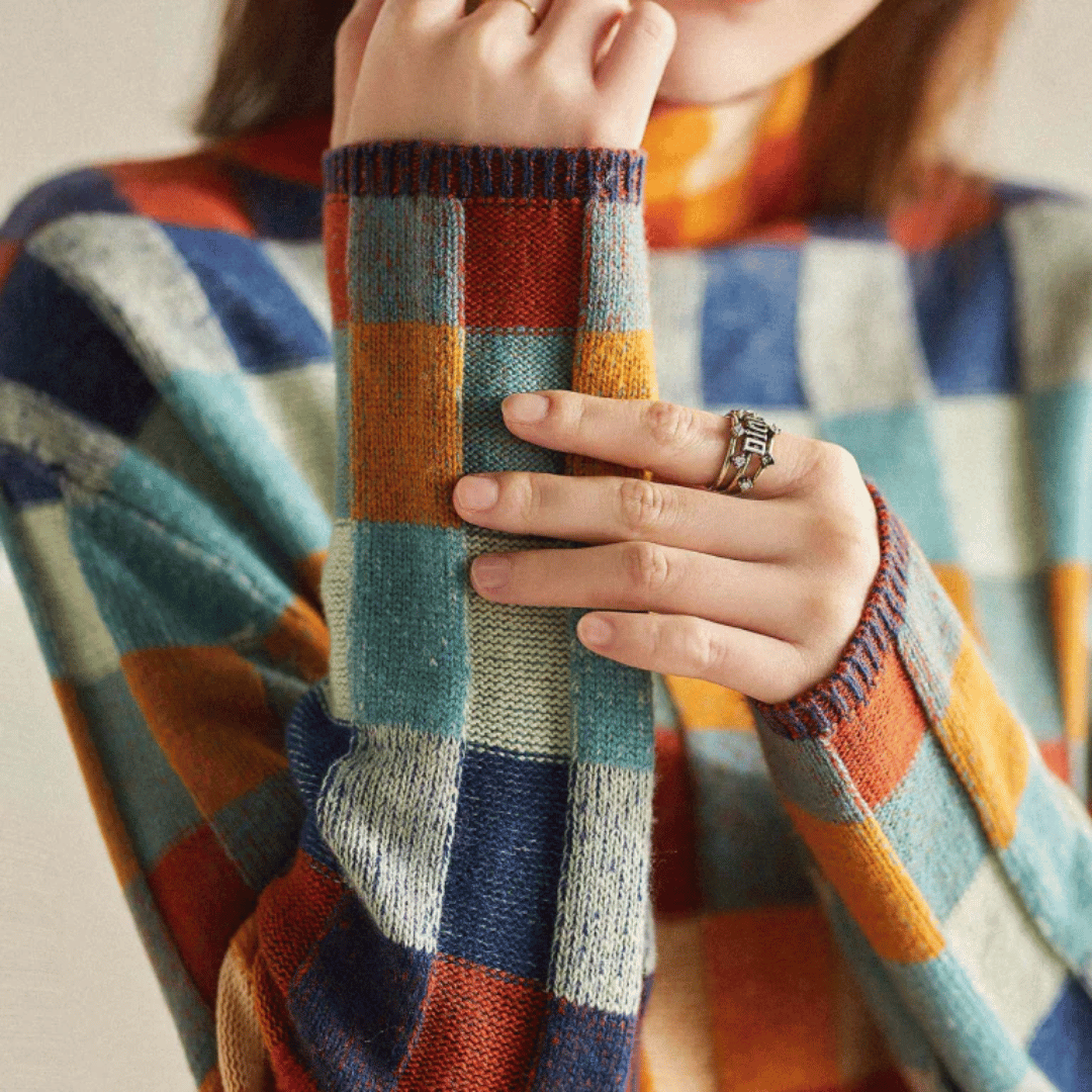 Ravelyn | Kasjmier patchwork coltrui