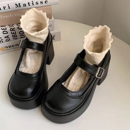Ravelle Damas Zapatos de Plataforma | Encanto Retro, Versátil y Cómodo