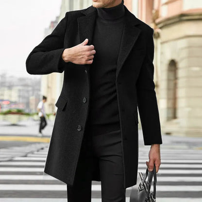 Abrigo largo Roland Heren | Mezcla de lana, Formal y de negocios