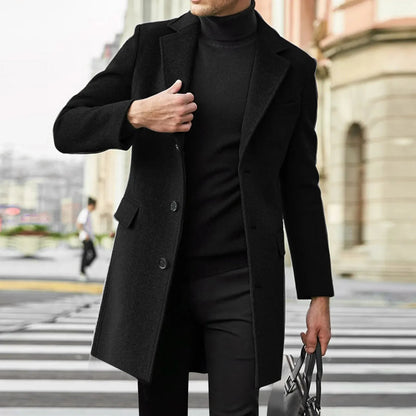 Abrigo largo Roland Heren | Mezcla de lana, Formal y de negocios