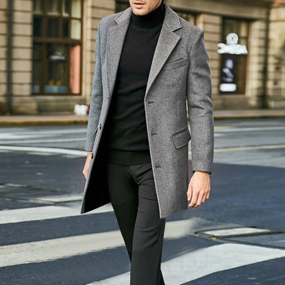 Abrigo largo Roland Heren | Mezcla de lana, Formal y de negocios