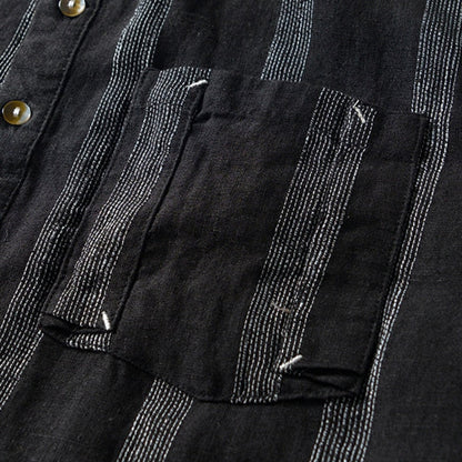 Camisa de lino Aérion para hombre – diseño retro ligero y transpirable de verano