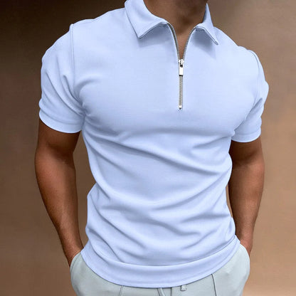 Sjors – Polo premium con cremallera para hombre