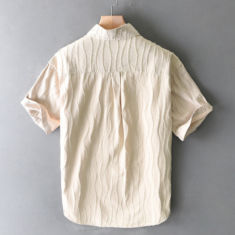 Camisa Sam Heren | Textura y Look Elegante