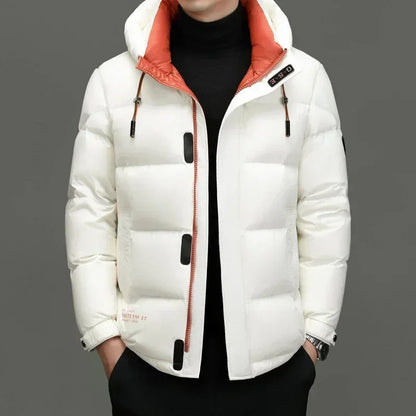 Sander Summit Chaqueta de Invierno para Hombre | Pluma de Alta Calidad, Casual para Días Fríos