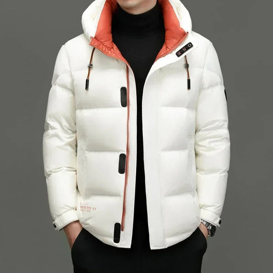 Sander Summit Chaqueta de Invierno para Hombre | Pluma de Alta Calidad, Casual para Días Fríos