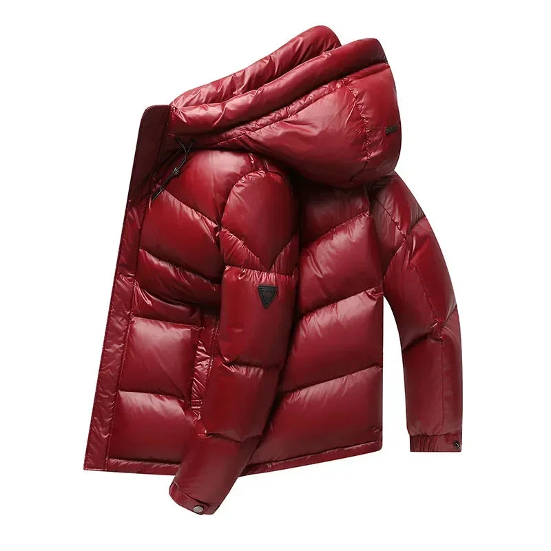 Sander Summit Chaqueta de Invierno para Hombre | Pluma de Alta Calidad, Casual para Días Fríos