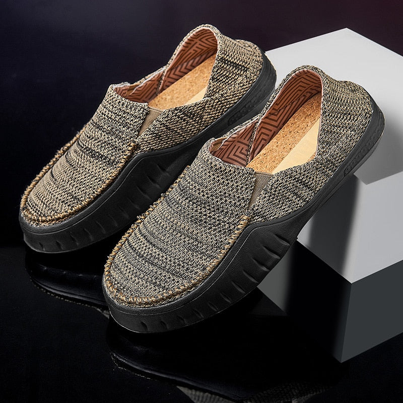 Salvador ComfortCork™ Mocassini Uomo Slip-On – Fodera in Sughero, Leggeri e Ammortizzati