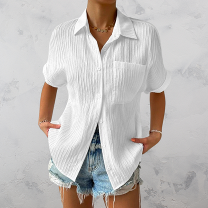 Blusa Soremi para Damas | Algodón Transpirable, Estilo Casual de Verano