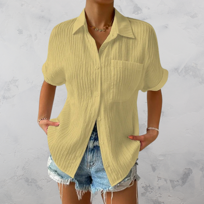 Blusa Soremi para Damas | Algodón Transpirable, Estilo Casual de Verano