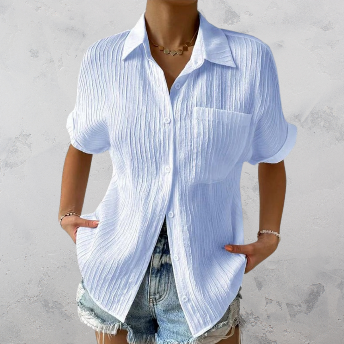 Blusa Soremi para Damas | Algodón Transpirable, Estilo Casual de Verano