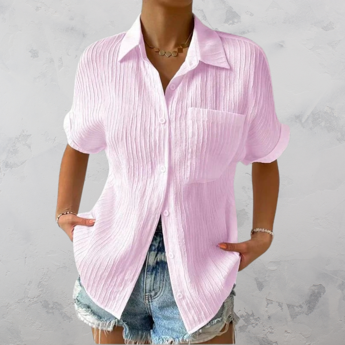 Blusa Soremi para Damas | Algodón Transpirable, Estilo Casual de Verano