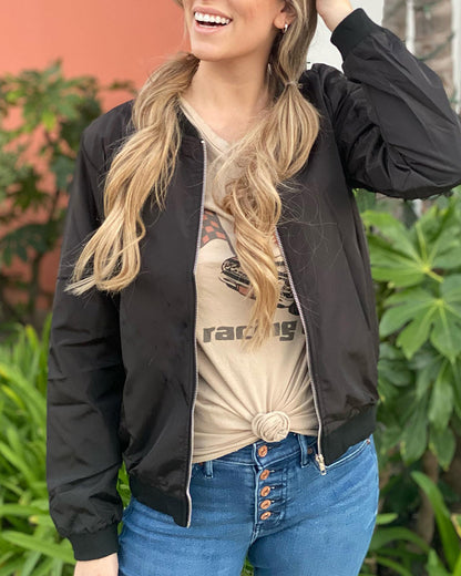Selene Dames Chaqueta Bomber | Transpirable, Uso Casual