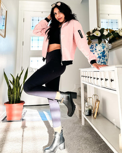 Selene Dames Chaqueta Bomber | Transpirable, Uso Casual