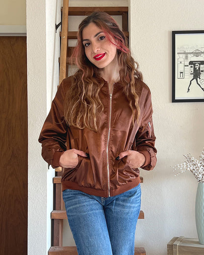 Selene Dames Chaqueta Bomber | Transpirable, Uso Casual