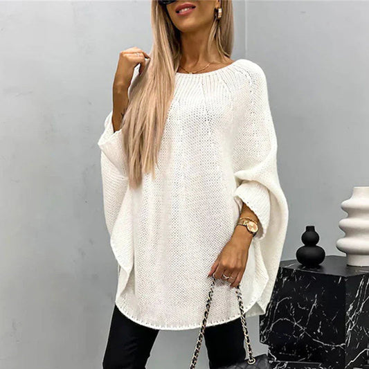 Seraya Suéter de punto grueso para mujer | Mezcla acrílica de alta calidad, casual otoño/invierno