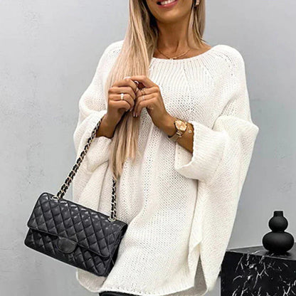 Seraya Suéter de punto grueso para mujer | Mezcla acrílica de alta calidad, casual otoño/invierno