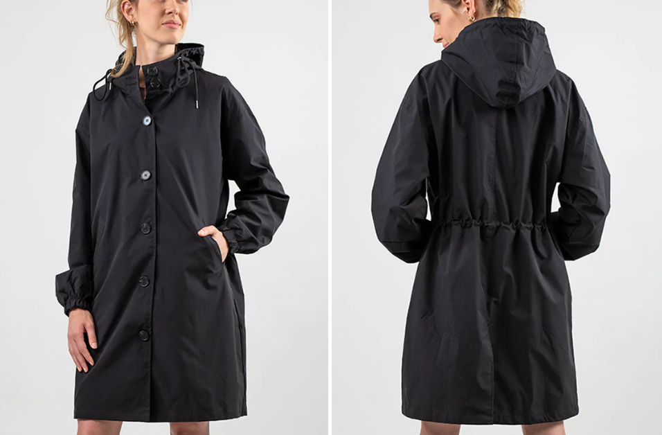 Seravine Abrigo de Mujer | Trenchcoat Impermeable, Elegante para Todas las Ocasiones