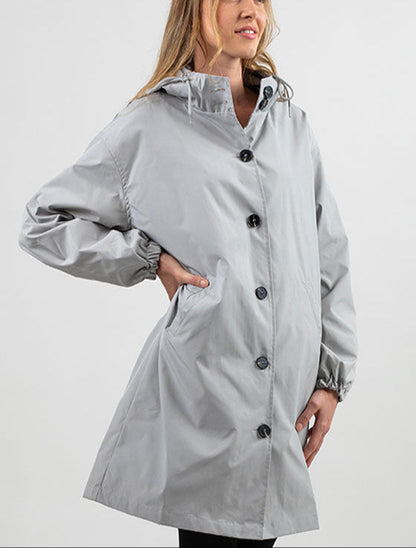 Seravine Abrigo de Mujer | Trenchcoat Impermeable, Elegante para Todas las Ocasiones
