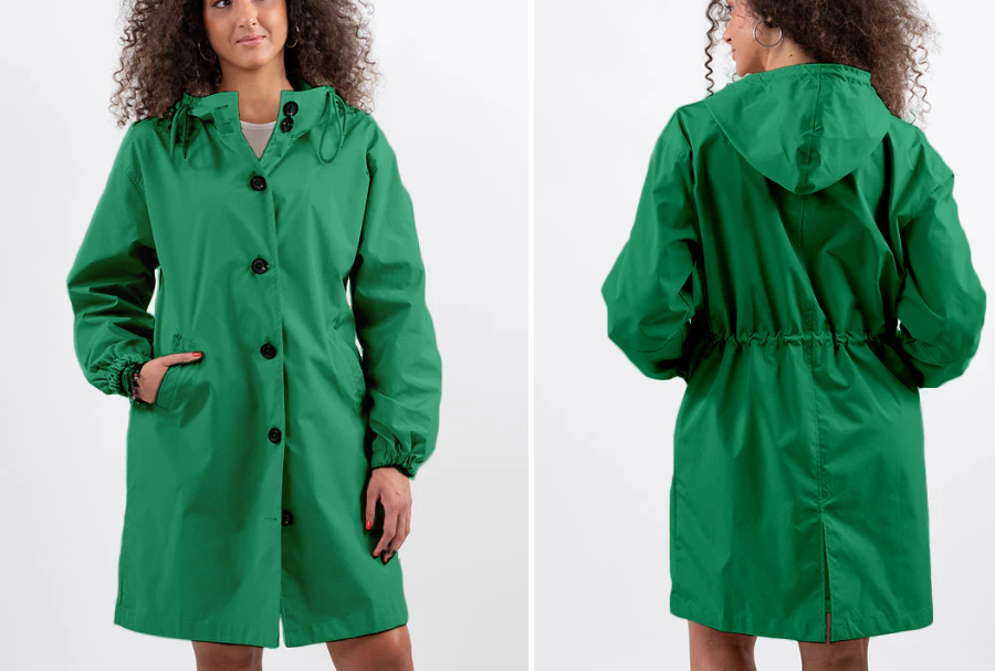 Seravine Abrigo de Mujer | Trenchcoat Impermeable, Elegante para Todas las Ocasiones