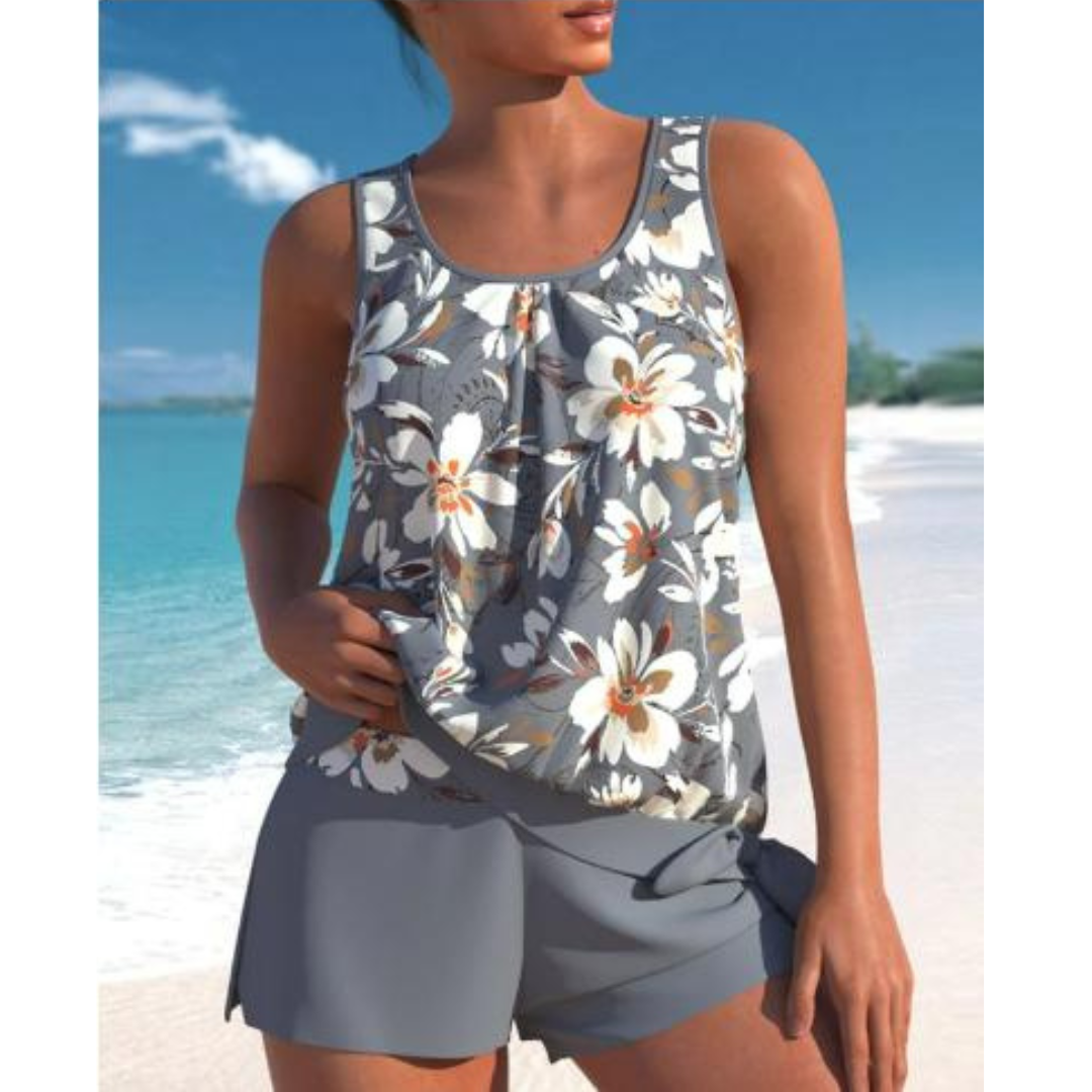 Seréna Cove Conjunto de Tankini para Dama | Ajuste Elegante, Perfecto para el Verano