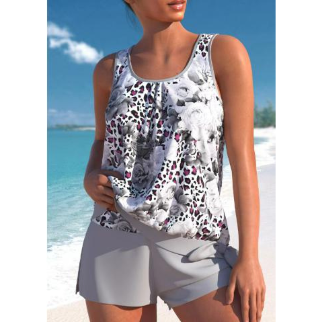 Seréna Cove Conjunto de Tankini para Dama | Ajuste Elegante, Perfecto para el Verano