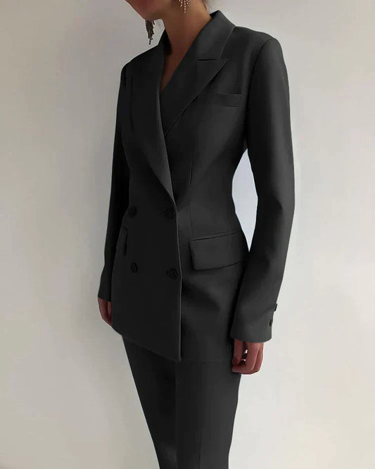 Conjunto de Blazer Serelina | Look Femenino Refinado para Oficina o Eventos