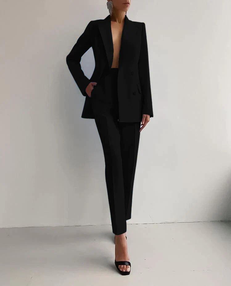 Conjunto de Blazer Serelina | Look Femenino Refinado para Oficina o Eventos