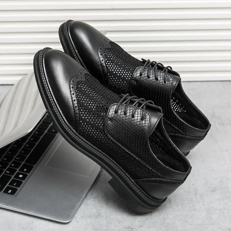 Sola Zapatos de Trabajo para Hombre | Suela Antideslizante, Cómodos y Elegantes