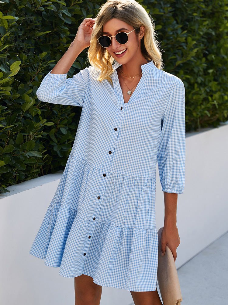 Vestido largo para mujer Tessa Dames | Algodón ligero, ropa festiva para mujer