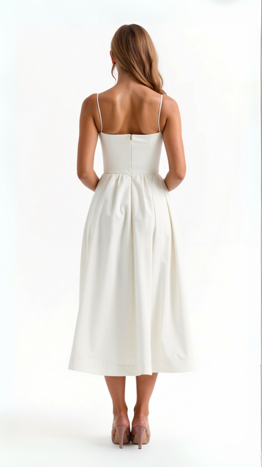Vestido midi Tessa Dames | Corte fluido, elegancia casual