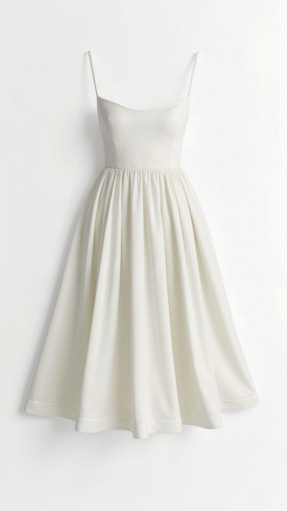 Vestido midi Tessa Dames | Corte fluido, elegancia casual