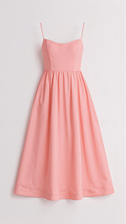 Vestido midi Tessa Dames | Corte fluido, elegancia casual