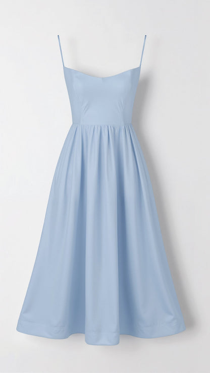 Vestido midi Tessa Dames | Corte fluido, elegancia casual