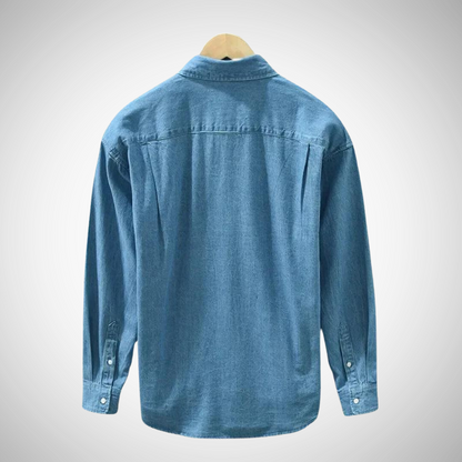 Vercio Camisa de Hombre Algodón – Ligera, Suave y Modelo Clásico