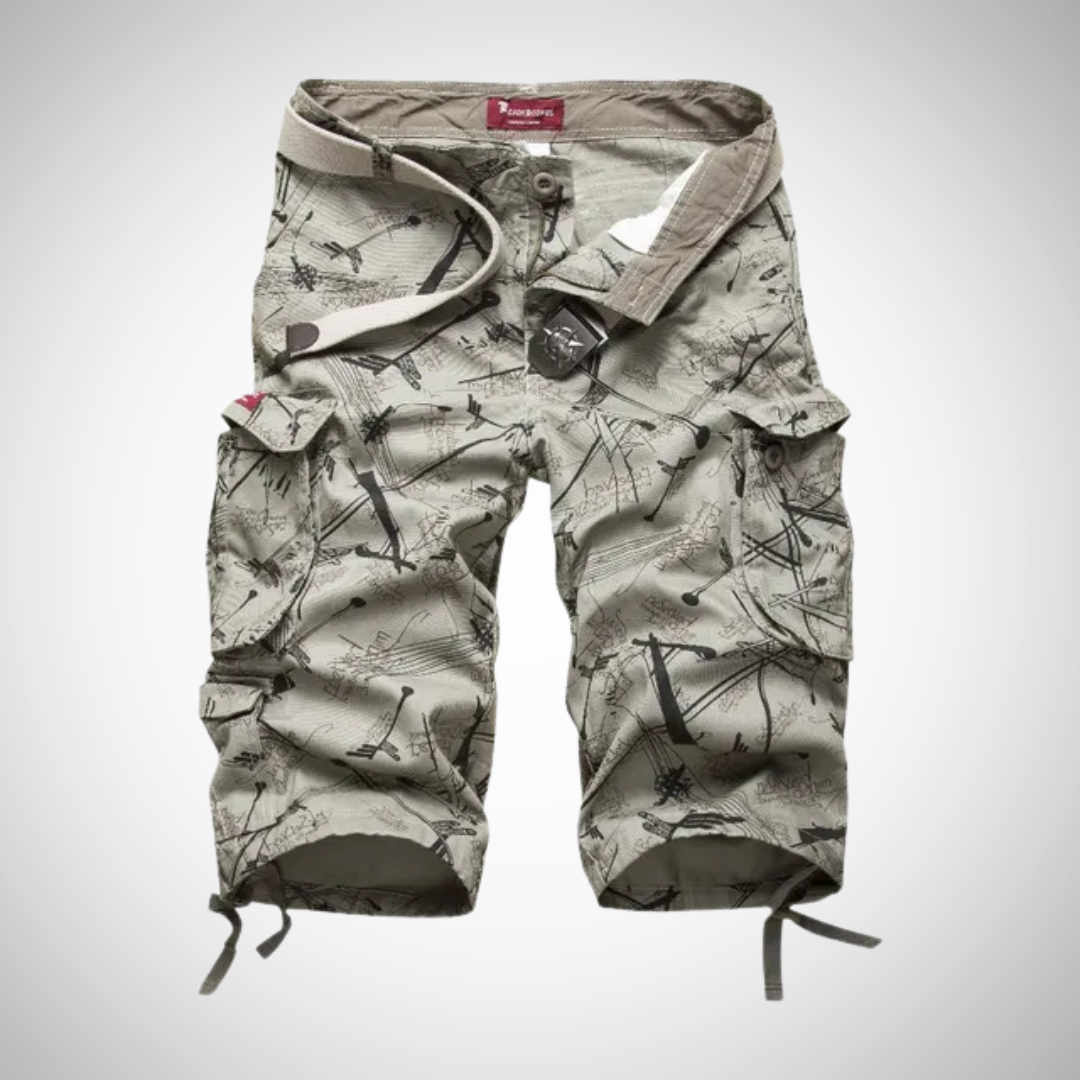 TitanCore Cargo Shorts Heren – Tactische Stijl met SecureFit Tailleband